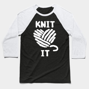 Knit it Baseball T-Shirt